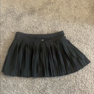 Black Tennis Skirt